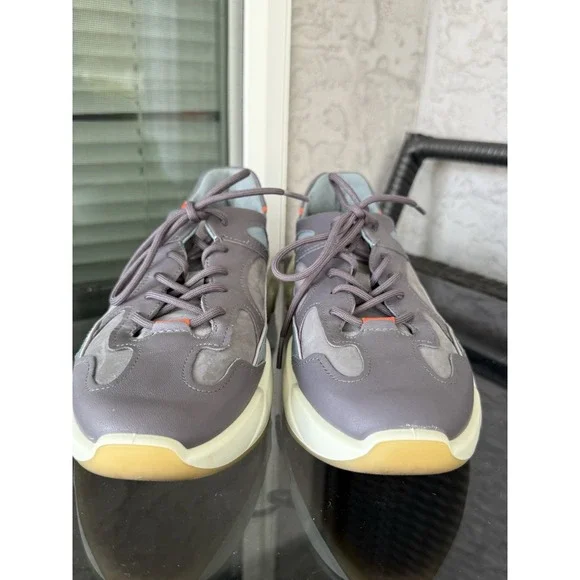 ECCO Chunky Sneakers‎ Womens 9 US 40 EU Multicolor Grey Casual Shoes Athletic - Picture 8 of 10